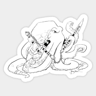 Krakken Ink Sticker